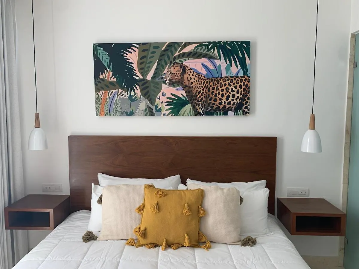 **Stunning **Brand New Apart On 5Th Ave Lägenhet Playa del Carmen